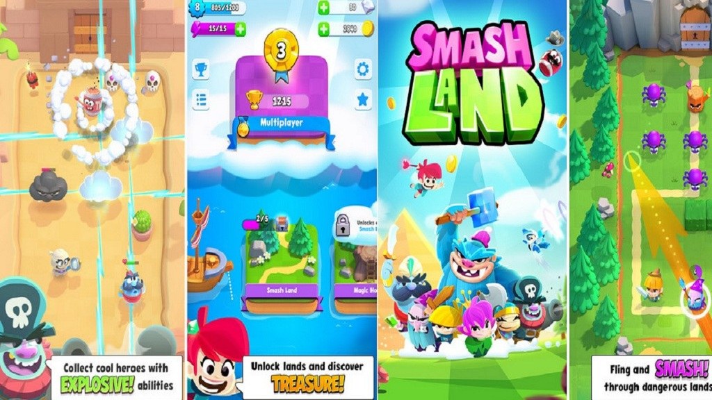 دانلود نسخه جدید بازی Smash Land